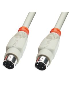 Lindy PS/2 1.0m PS/2-kabel 1 m Grijs