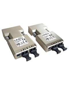 Lindy 38301 audio/video extender AV-zender & ontvanger Metallic