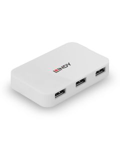 Lindy 43143 interface hub USB 3.2 Gen 1 (3.1 Gen 1) Type-A 5000 Mbit/s Wit