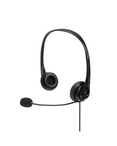 Lindy 42870 hoofdtelefoon/headset Bedraad Hoofdband Oproepen/muziek USB Type-A Zwart