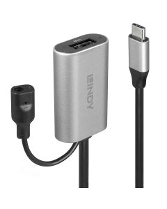 Lindy 43270 USB-kabel USB 3.2 Gen 1 (3.1 Gen 1) 5 m USB C USB A Zilver