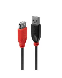 Lindy 42817 USB-kabel USB 2.0 5 m USB A 0,48 Gbit/s Zwart