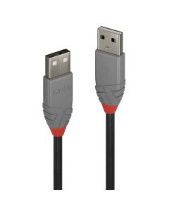 Lindy 36690 USB-kabel USB 2.0 0,2 m USB A 0,48 Gbit/s Zwart
