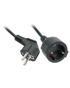 Lindy 30245 power uitbreiding 5 m 2 AC-uitgang(en) Binnen Zwart