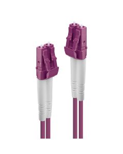 Lindy 46340 InfiniBand en Glasvezelkabel 1 m LC Violet