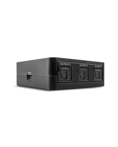 Lindy 70480 audio-verdeler Zwart