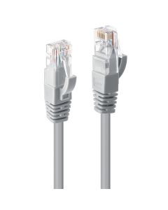 Lindy 48005 netwerkkabel Grijs 5 m Cat6 U/UTP (UTP) Rond