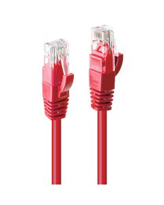 Lindy 48032 netwerkkabel Rood 1 m Cat6 U/UTP (UTP)