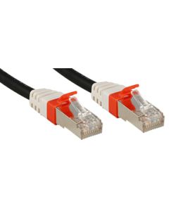 Lindy Cat.6 (A) SSTP / S/FTP PIMF Premium 1.0m netwerkkabel Zwart 1 m S/FTP (S-STP)