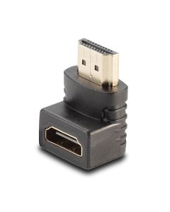 Lindy 41085 tussenstuk voor kabels HDMI Zwart