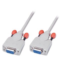 Lindy 31573 seriële kabel Wit 2 m Sub-D