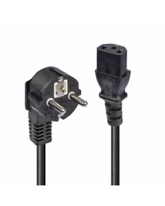 Lindy 30336 electriciteitssnoer Zwart 3 m CEE7/7 C13 stekker