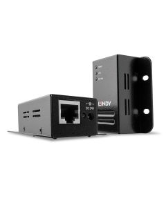 Lindy 42680 netwerkextender Netwerkzender & -ontvanger Zwart