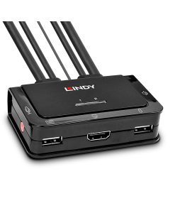 Lindy 42340 KVM-switch Zwart