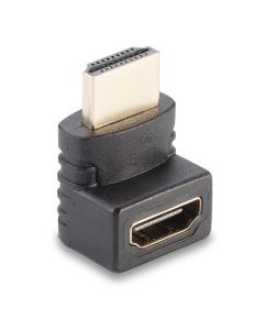 Lindy 41086 tussenstuk voor kabels HDMI Zwart