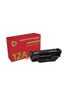 EverydayTM Mono Remanufactured Toner van Xerox compatible met HP 12A (Q2612A), Standaard capaciteit