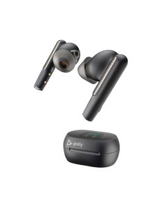 HP Poly Voyager Free 60+ UC M Carbon Black Earbuds + BT700 USB-C-adapter + oplaadcase met touchscreen