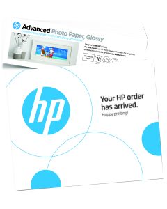 HP Advanced Photo-papier, glanzend 65 lb, 4 x 12 inch (101 x 305 mm) 10 vellen