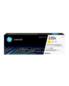 HP 220X originele LaserJet-tonercartridge, geel