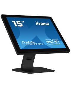iiyama ProLite T1532MSC-B1S computer monitor 38,1 cm (15") 1024 x 768 Pixels XGA LCD Touchscreen Zwart