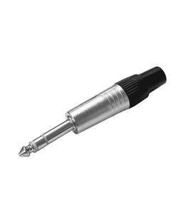 Vivolink PROJACK6.3S audio kabel 6.35mm Zwart