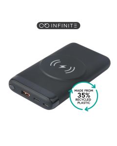 eSTUFF ES641042 powerbank Draadloos opladen Zwart
