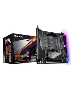 GIGABYTE B550I AORUS PRO AX moederbord AMD B550 Socket AM4 mini ITX