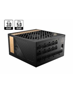 MSI MEG AI1300P PCIE5 power supply unit 1300 W 24-pin ATX ATX Zwart