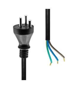 Microconnect MC-PE010DKB-OE electriciteitssnoer Zwart 10 m Netstekker type K