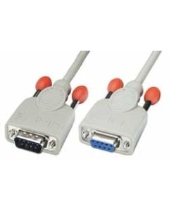 Lindy 0,5m RS232 Cable Signaalkabel Grijs