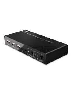 Lindy 32809 KVM-switch Zwart