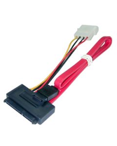 Lindy SATA Cable - Combined Data & Power 0,3 m