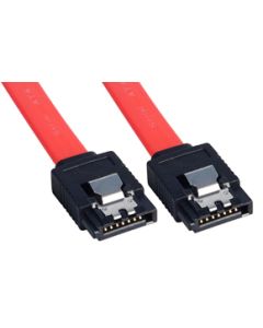 Lindy SATA Cable, 0.5m SATA-kabel 0,5 m Rood