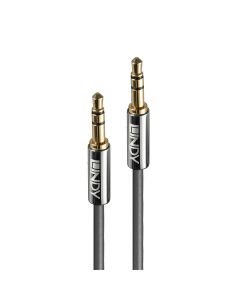 Lindy 35321 audio kabel 1 m 3.5mm Antraciet