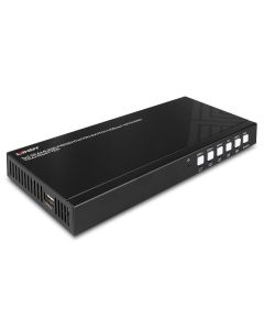 Lindy 38338 audio/video extender AV-zender Zwart