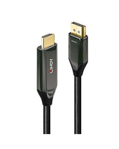 Lindy 40932 video kabel adapter 3 m DisplayPort HDMI Zwart