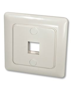 Lindy 60543 veiligheidsplaatje voor stopcontacten Wit