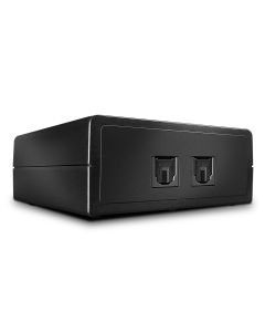 Lindy 70436 audioschakelaar Zwart
