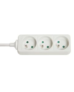 Lindy 73120 power uitbreiding 3 AC-uitgang(en) Binnen Wit