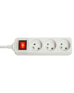 Lindy 73124 power uitbreiding 3 AC-uitgang(en) Binnen Wit