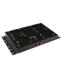 Lanview RAF120BL-UK rack-toebehoren Ventilatiepaneel