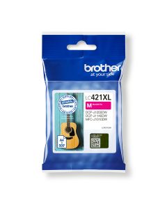 Brother LC-421XLM inktcartridge 1 stuk(s) Origineel Hoog (XL) rendement Magenta