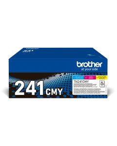 Brother TN-241CMY tonercartridge 3 stuk(s) Origineel Cyaan, Magenta, Geel