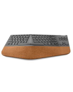Lenovo Go Wireless Split toetsenbord Kantoor RF Draadloos Deens Grijs