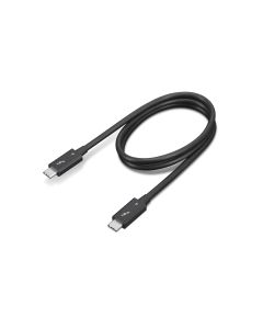 Lenovo 4X91K16968 Thunderbolt-kabel 0,7 m 40 Gbit/s Zwart