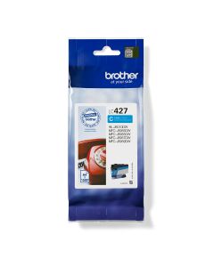 Brother LC427C inktcartridge 1 stuk(s) Origineel Normaal rendement Cyaan