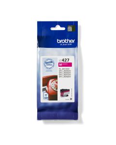 Brother LC-427M inktcartridge 1 stuk(s) Origineel Normaal rendement Magenta