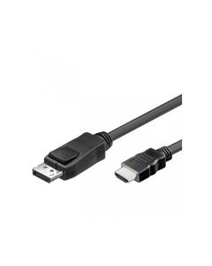 Techly ICOC-DSP-H12-020 video kabel adapter 2 m DisplayPort HDMI Type A (Standaard) Zwart
