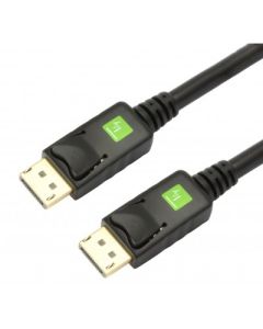 Techly ICOC-DSP-A-005 DisplayPort kabel 0,5 m Zwart