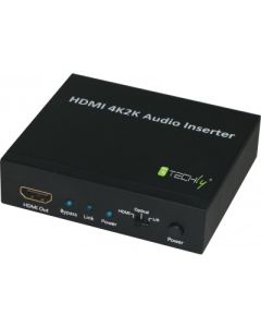 Techly IDATA-HDMI-AI4K videosignaalomzetter 3840 x 2160 Pixels